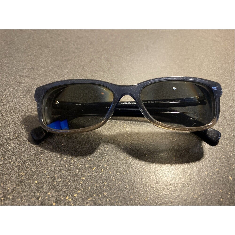 COACH HC6089 5474 Denim Taupe  Glitter Gradient Designer Eyeglasses 51-16-135